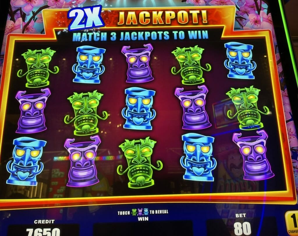 Wild Fireball Rumble by Aristocrat jackpot feature triggered
