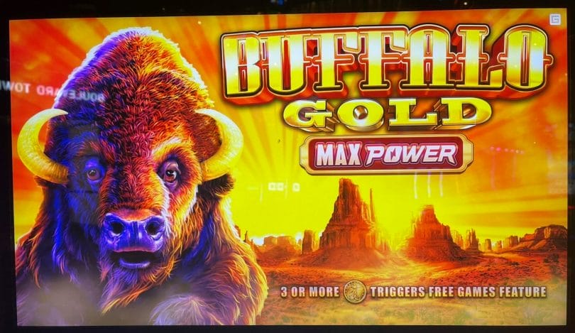 Buffalo Gold Max Power by Aristocrat logo