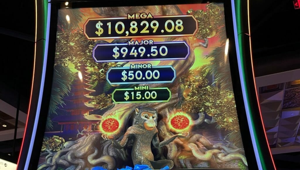 Ultimate Fire Link Explosion by Light and Wonder progressives and monkey with fireballs