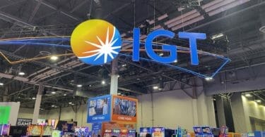 IGT logo at Global Gaming Expo 2022