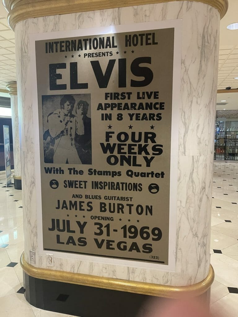 Westgate Las Vegas Elvis poster