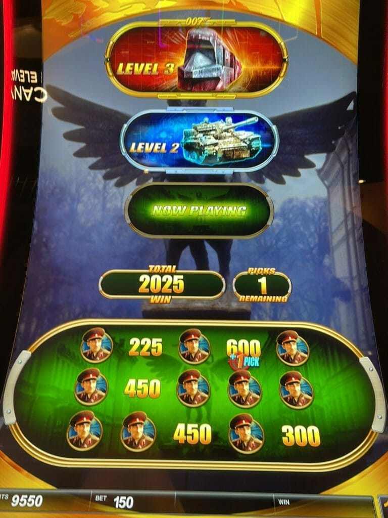 Golden Eye by Light & Wonder pick bonus