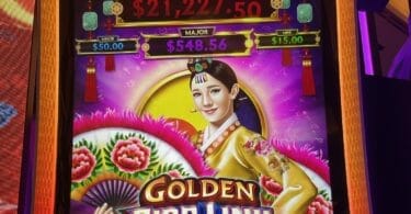 Golden Fire Link by Light & Wonder logo and jackpots