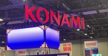 Konami sign at Global Gaming Expo 2022
