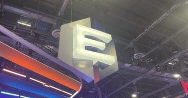 Everi logo at G2E 2022 booth