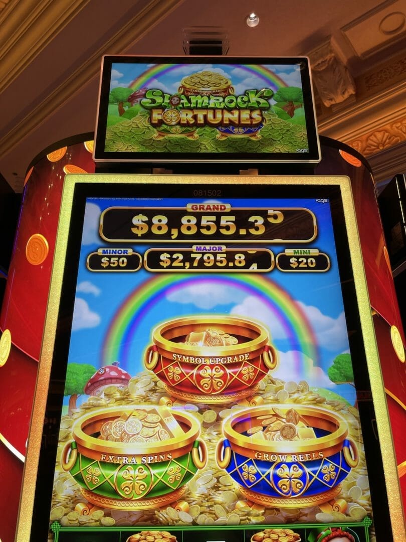 Shamrock Fortunes by AGS logo