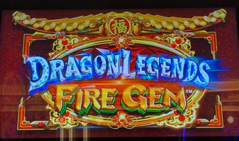 Dragon Legends Fire Gem by Light & Wonder logo