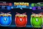 Thunder Drums by Light & Wonder three pots