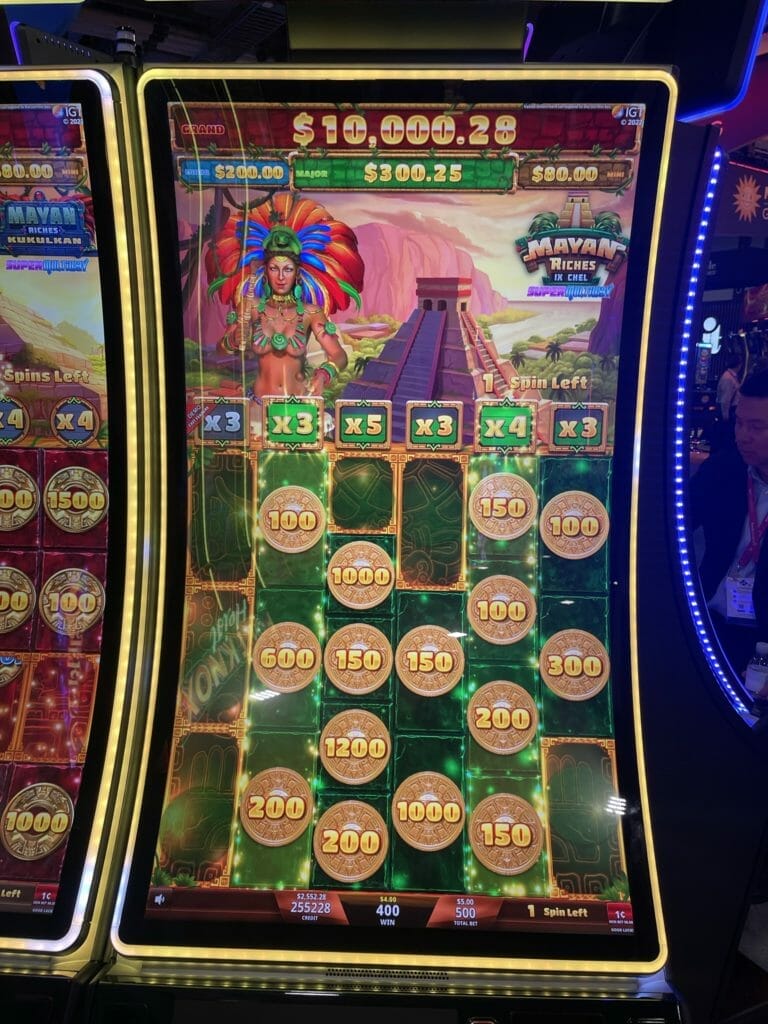 Mayan Riches Ix Chel by IGT hold and spin bonus
