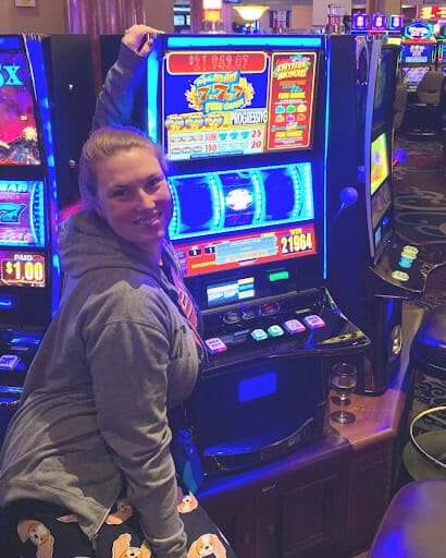Courtney Carr biggest win jackpot handpay