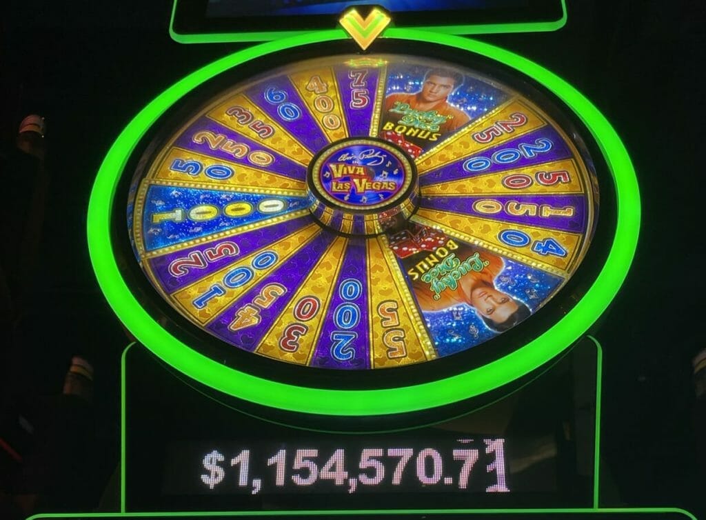 Elvis Viva Las Vegas by Light & Wonder wheel values