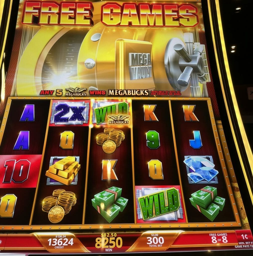 Megabucks Mega Vault by IGT free games sticky wilds