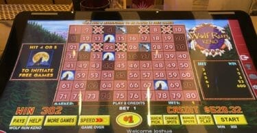 Wolf Run Keno by IGT 300x bonus