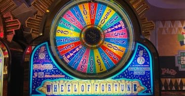 Wheel of Fortune video slot machine by IGT wheel
