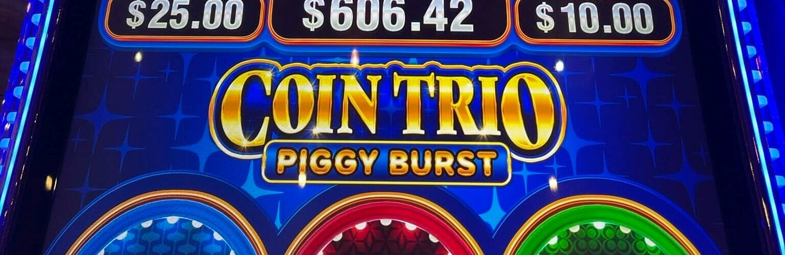 Coin Trio Piggy Burst by Aristocrat logo jackpots